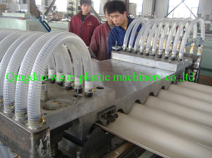 PVC Transparent Wave Roof Plate Panel Production Line