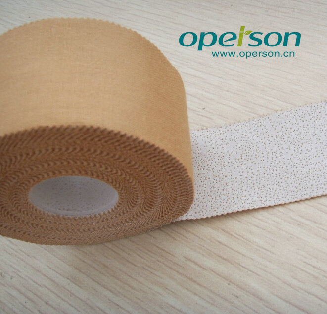 Rayon Cotton Adhesive Sports Tape Approved by ISO