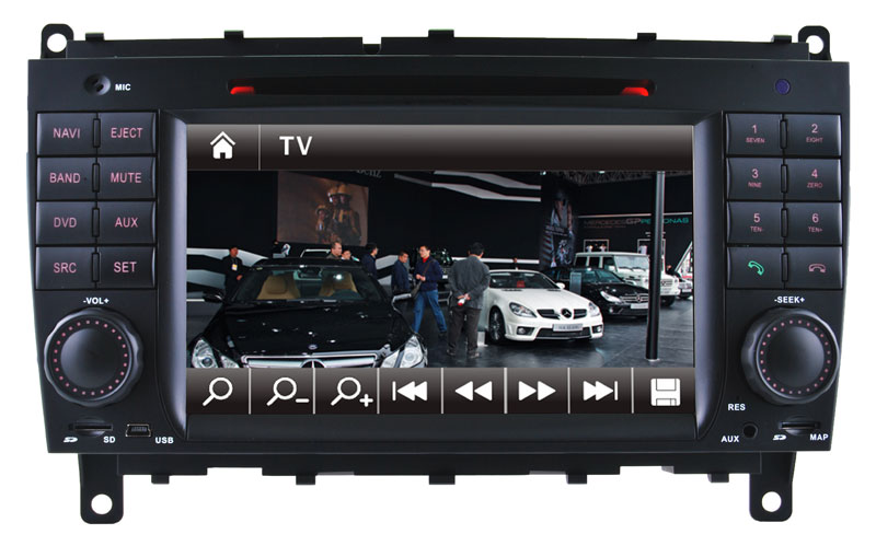 Auto DVD Player for Benz Clk W209 GPS Navigaitor