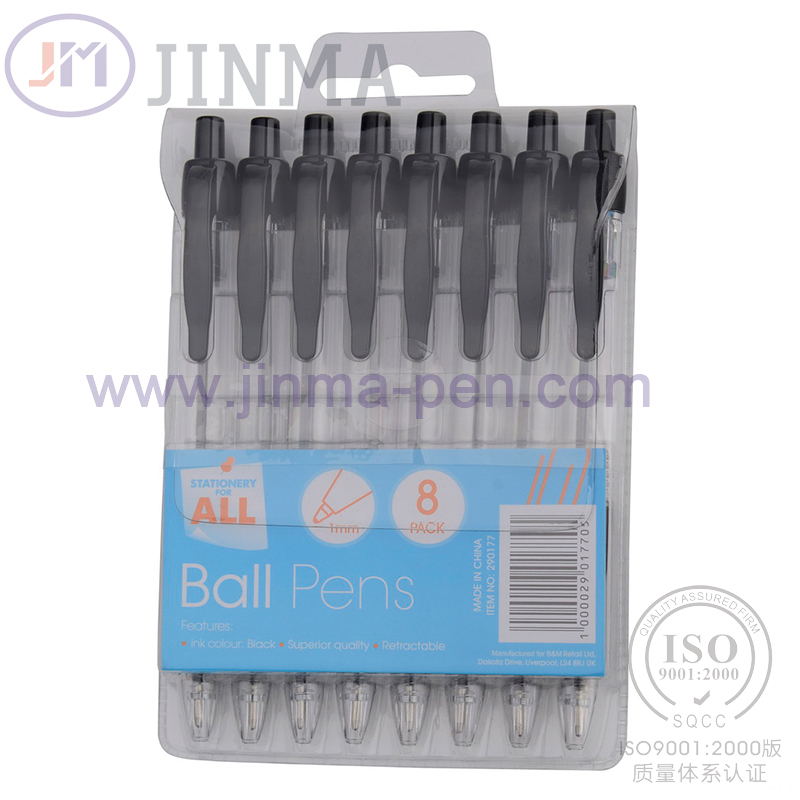 The Most Popular Gift Box with 8 PCS Ball Pen Jms1036b