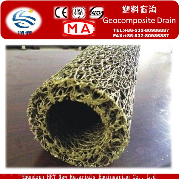 Plastic Geocomposite Drain for Highway Construstion