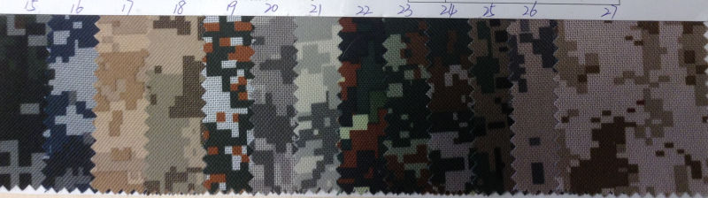 Fy-DC23 600d Oxford Digital Camouflage Printing Polyester Fabric