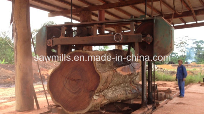 Large Band Saw Horizontal Wood Sawmill Machine