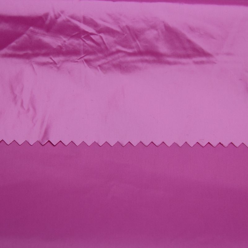 380t Nylon Taffeta Fabric with Ultrabright PU Coating for Down Coat