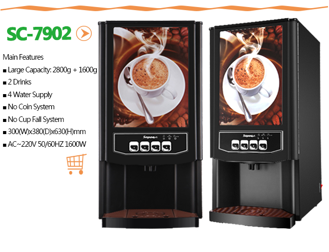 Best Seller Espresso Coffee Maker Automatic Machine Sc-7902