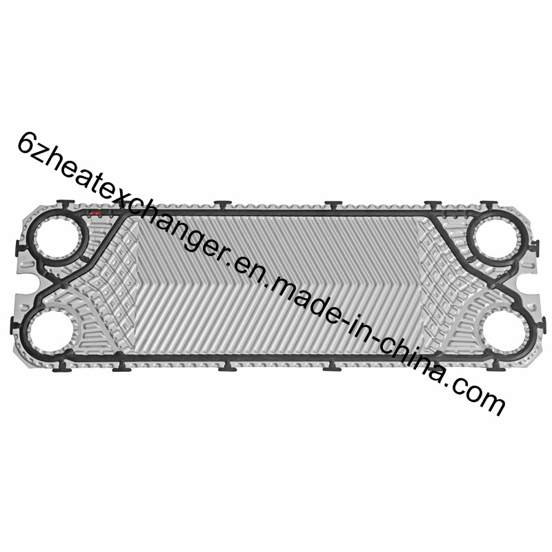Vicarb Replacement Plate and Gasket for Heat Exchanger