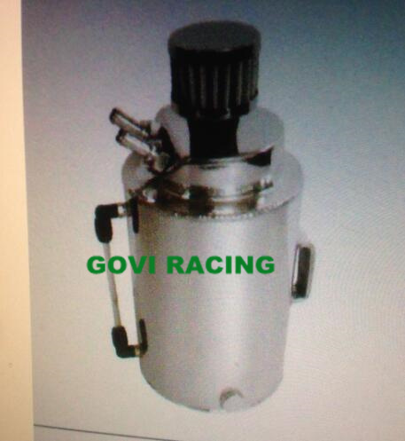 2L Aluminium Oil Catch Can Fuel Tank with Breaher Air Filter