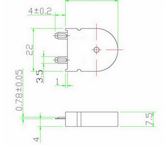 Dust Mesh Net Ear Speaker Mic and Buzzer (FBELE)