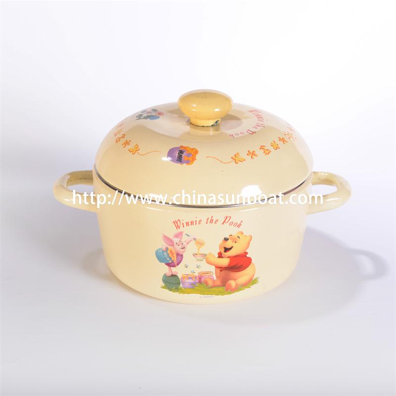 Enamelware for Kitchen Set Casserole Housewares Cookware