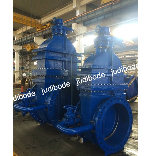 Non-Rising Stem Ductile Iron Gate Valve with Bypass