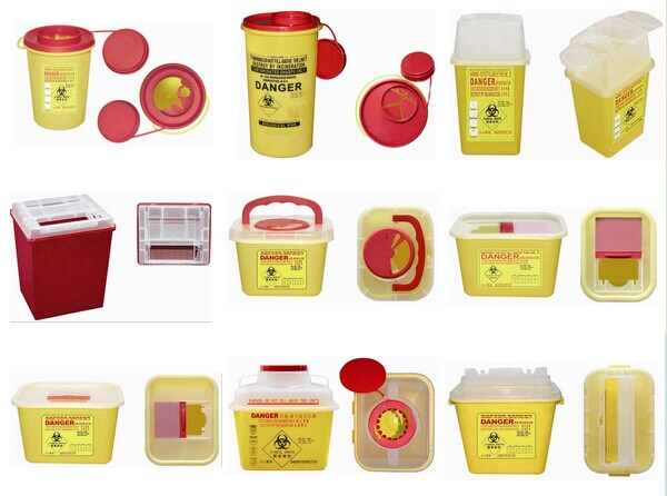 Plastic Medical Disposable 7.0L Sharp Container