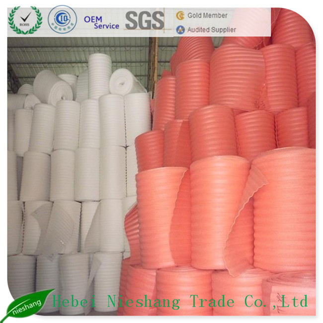 White Color EPE Foam Roll Manufacturer