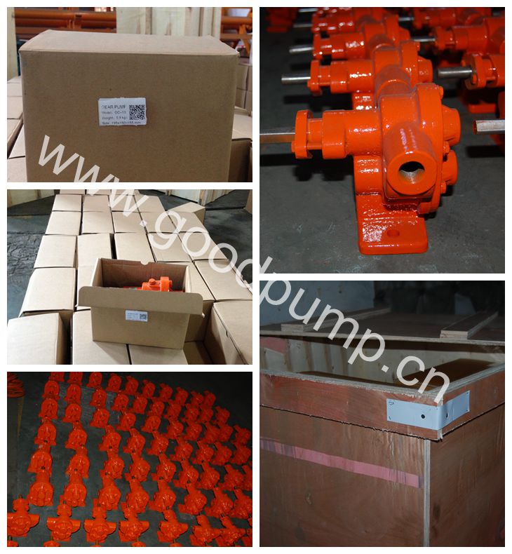 Portable Belt Pulley Oil Gear Pump