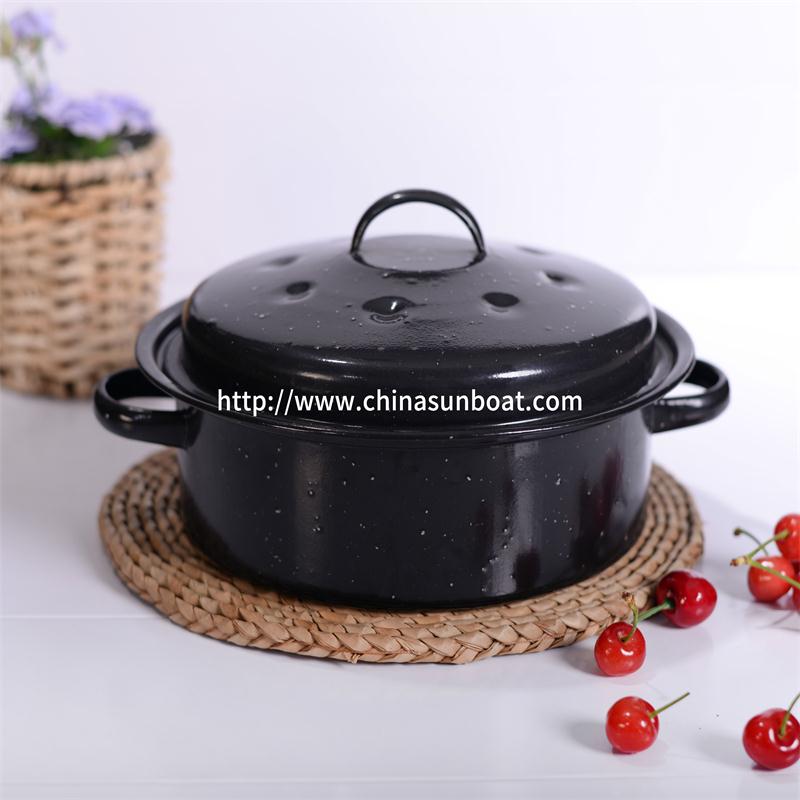 OEM/ODM Design 3qt Enamel Stock Pot/Customized Kitchenware