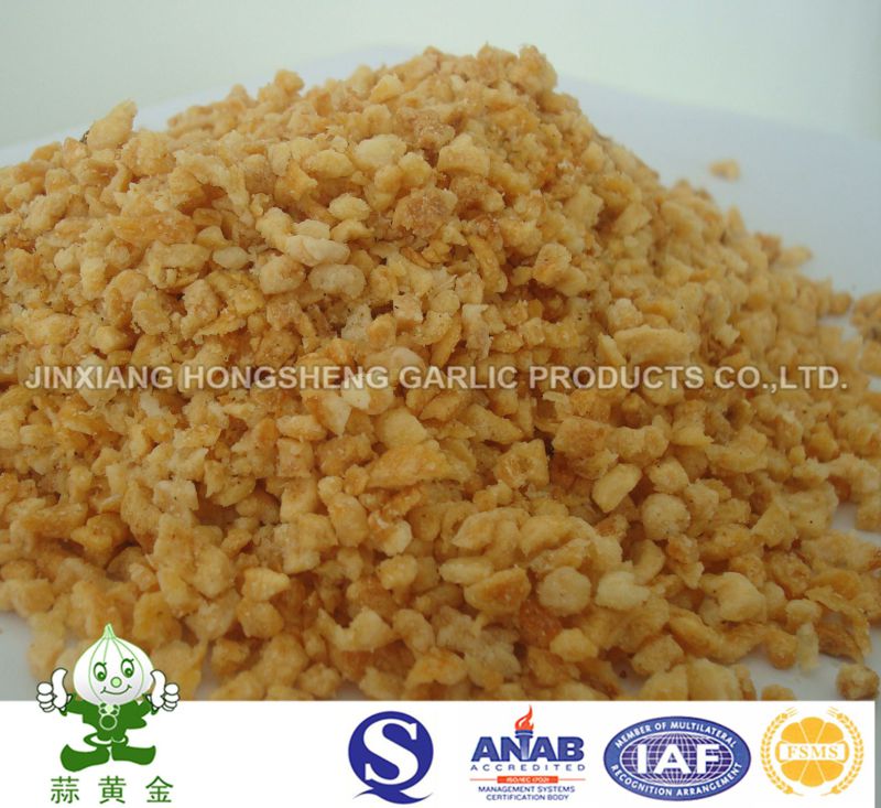 Jinxiang Orign Fried Garlic Granules with Most Competitive Price