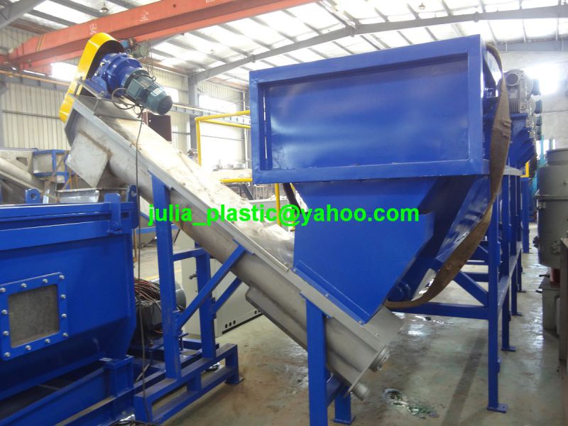 Waste PP PE Bottle Recycle Washing Machine