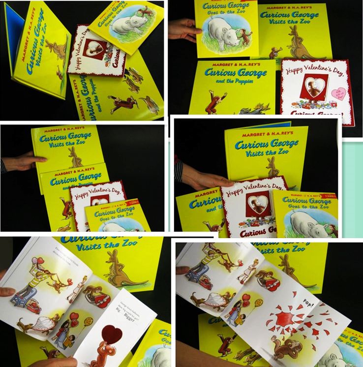 Laminated Children Color Book Printing /Water Visible Book with Thin Sheets