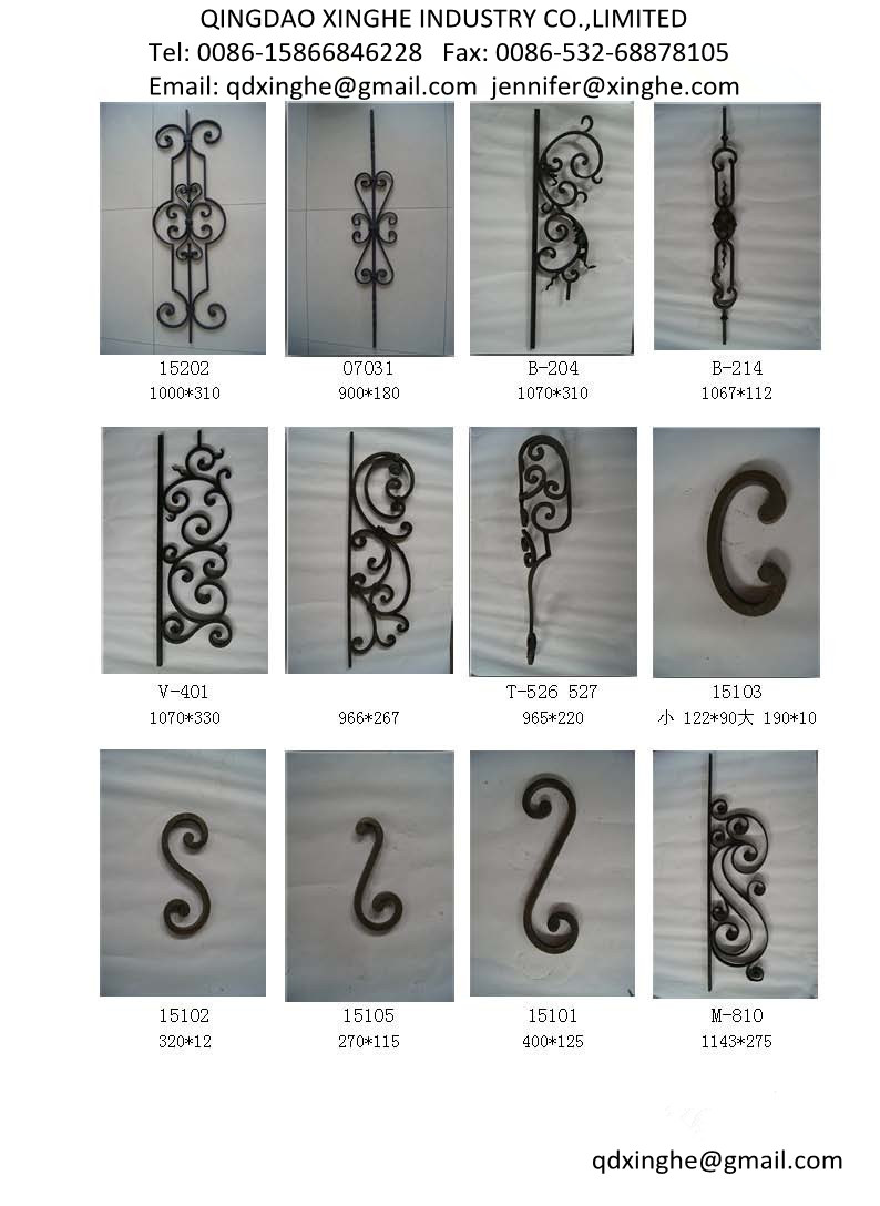 Wrought Iron Ornamental with Drawing or Samples