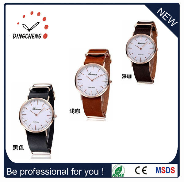 Simple Design Alloy Material Diamond Watch for Ladies (DC-1087)