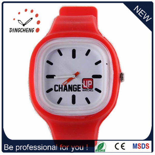 High Quality Cheap Price Japan Movt Silicone Watch (DC-1023)