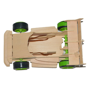 Wooden Construction Set Racing Car