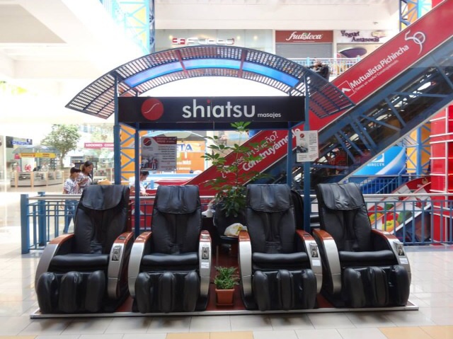 Vending Rolling Shiatsu Massage Chair Malaysia