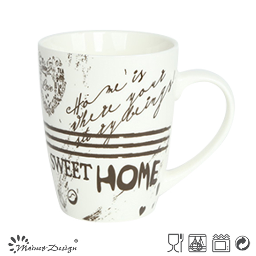 12oz New Bone China Mug with Full Decal Design