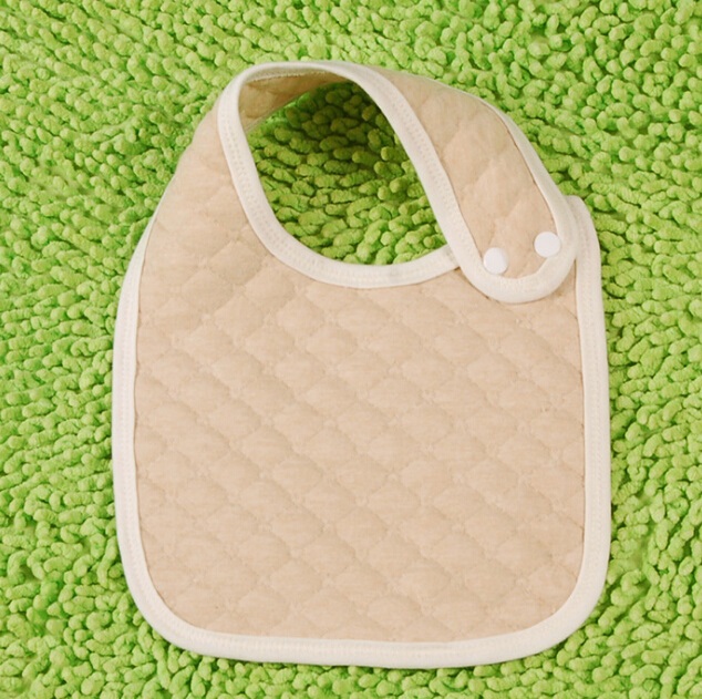 Organic Cotton Striped Baby Bib