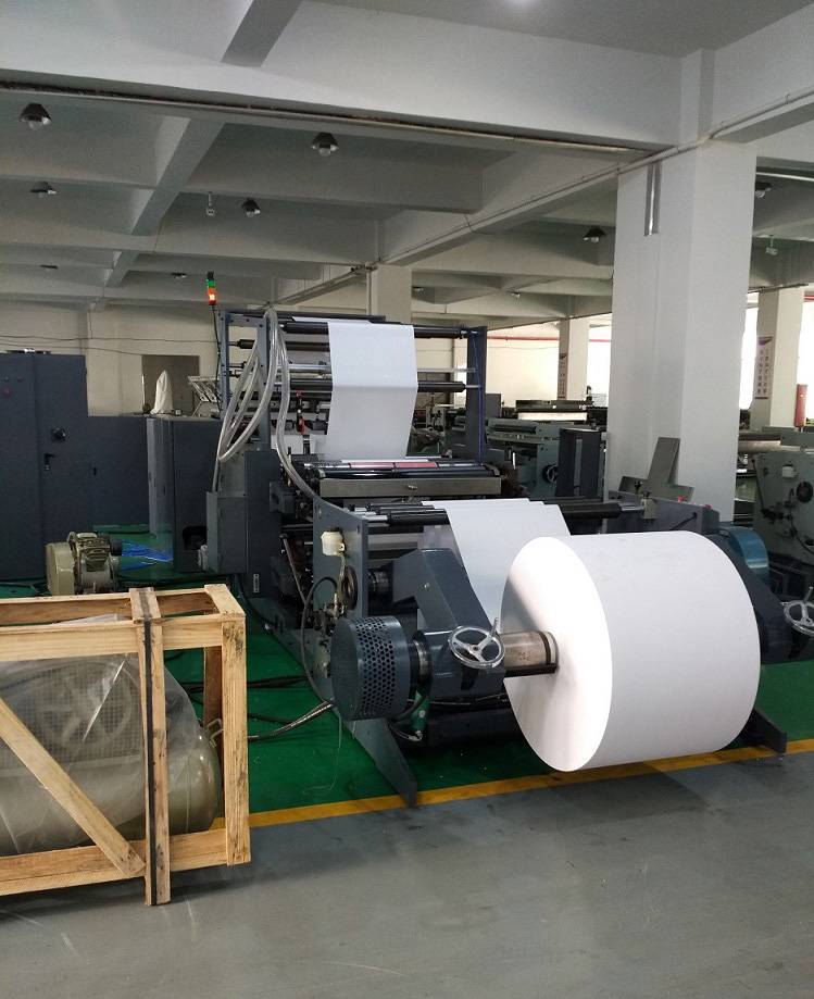 4, 6, 8 Sets of Printing Rollers Flexo Printing Machine for Exercise Book Making Machinery