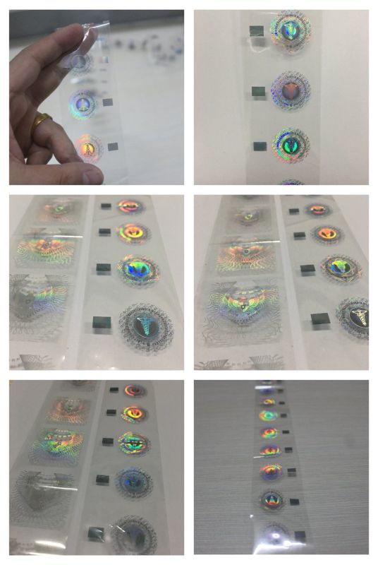 Custom Demetalation Holographic Hot Stamping Foil