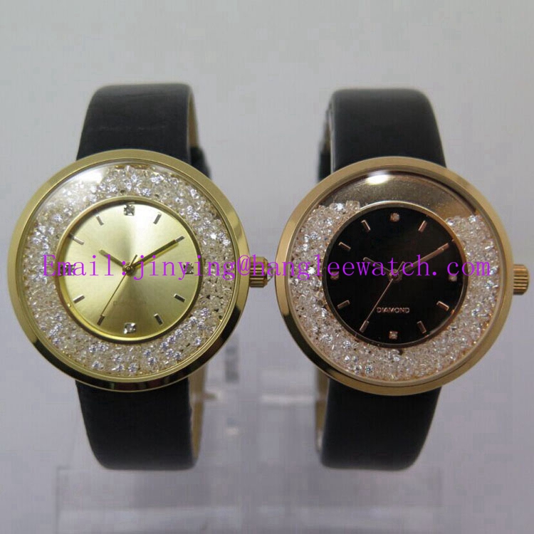 OEM Diamond Watches Strap Watch Fashion Ladies Watch