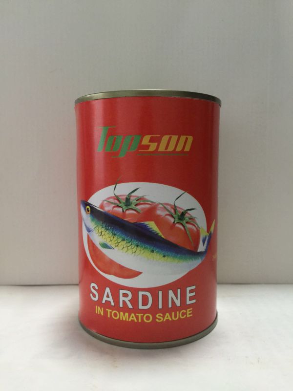 Top Quality 125g Canned Sardine in Brine in Plate Can