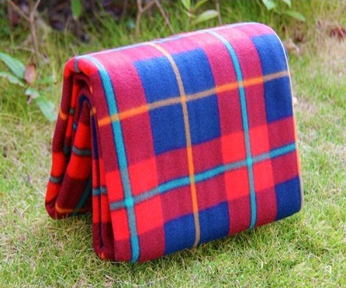 People Camping Oxford Cloth Slip Cushion Picnic Mat