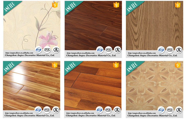 2015 New Floor Design Mirror Surface Laminate Flooring