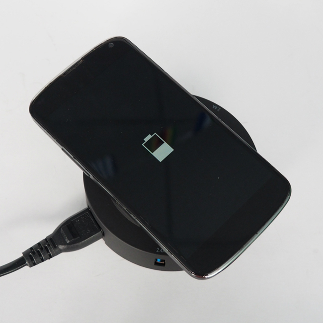 Fast Qi Charging Pad Wireless Charger with 6 Ports USB Charging Adapter