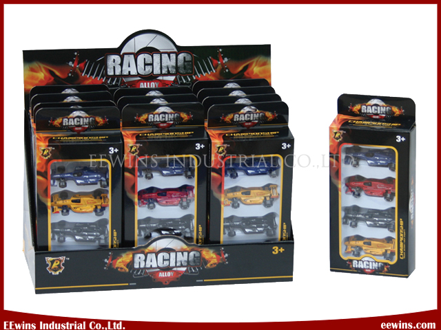 Die Cast Metal Car Toys 4 in 1 Racing Car Model Toys