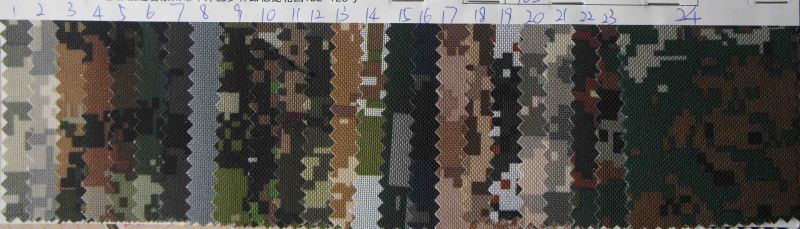 Fy-DC21 600d Oxford Digital Camouflage Printing Polyester Fabric