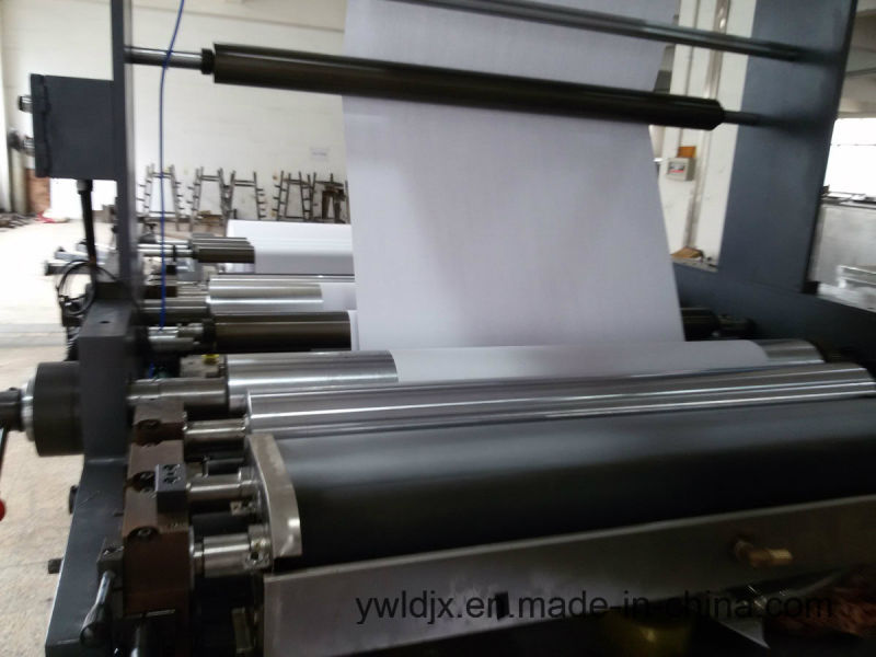 LD-1020FD (Dual Feeders) Production Line of Roll Paper High Speed Flexography Saddle Stitch