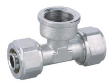 T-Joint Femal Forged Brass and Stainless Steel Pipe Fittings for Pex-Al-Pex (YS3311)