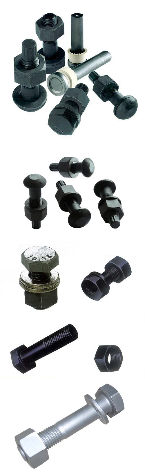 High Strength Heavy Hex Bolt Tc Bolt (Tension Control Bolt) for Steel Structure