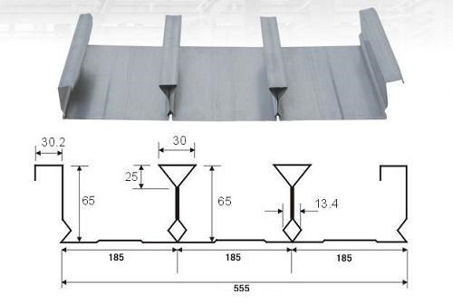 Colored Steel Roof Tile Forming Plant