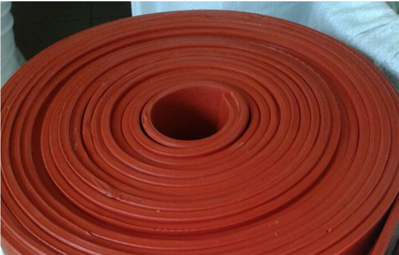 Red Rubber Mat SBR Rubber Sheet Roll Mat