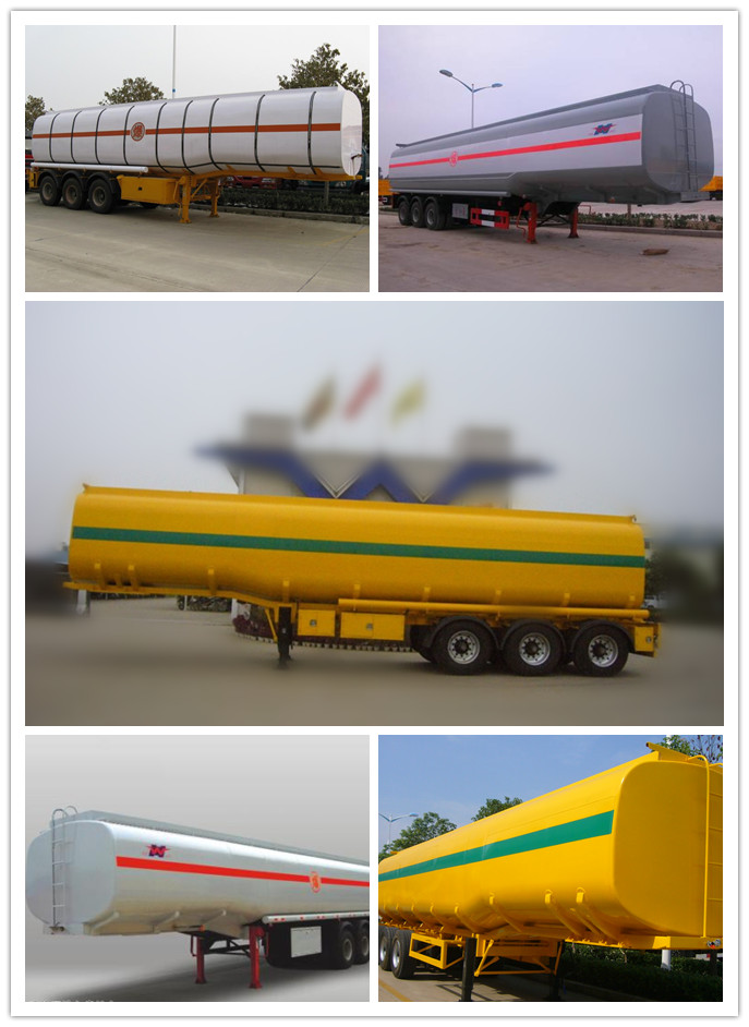 45cbm 3axles Fuel Tank Semi-Trailer