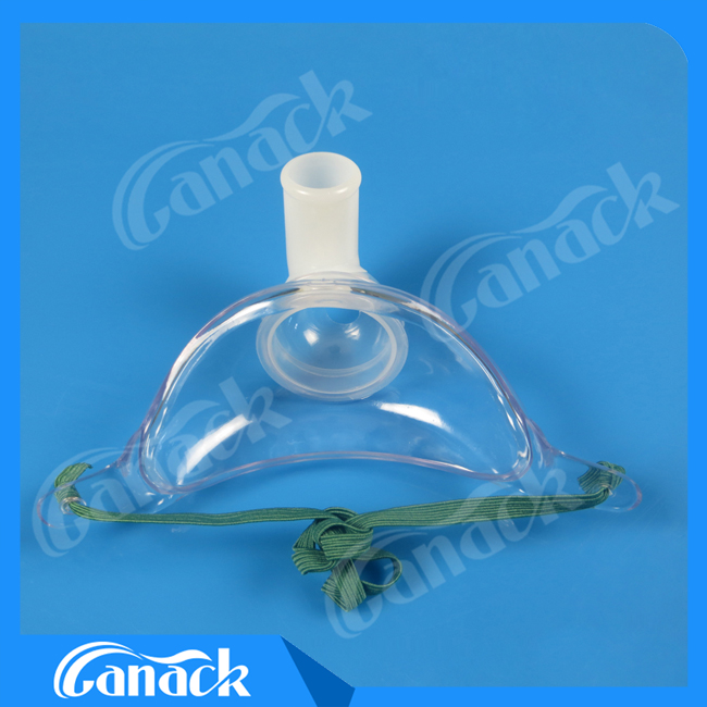 Disposible Tracheostomy Mask 100% PVC Safe Medical for First Aid Devices Dehp Free OEM Approval