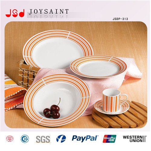 Ceramic Plate Set with Different Design or Customer's Design