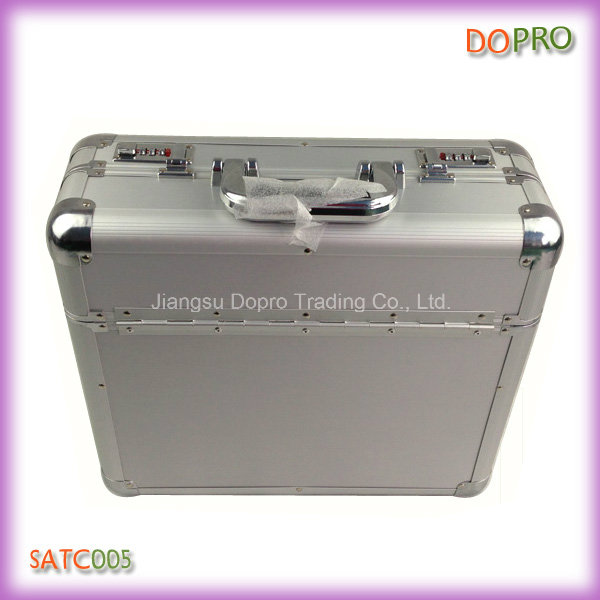 Silver ABS Material Custom Made Aluminum Suitcase Tool Box (SATC005)