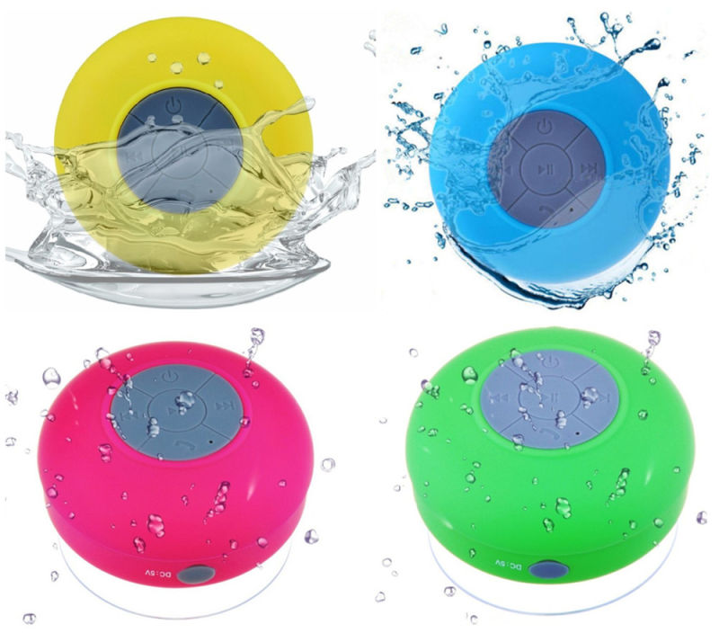 Factory Top Sell Portable Waterproof Bluetooth Mini Shower Speaker