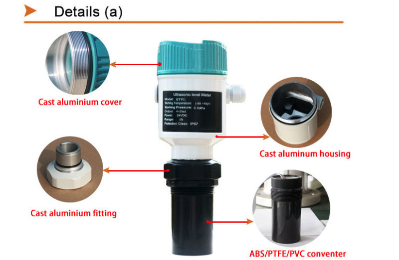 Smart Ultrasonic Fuel Level Meter/ Sensor for Water and Oil Tank
