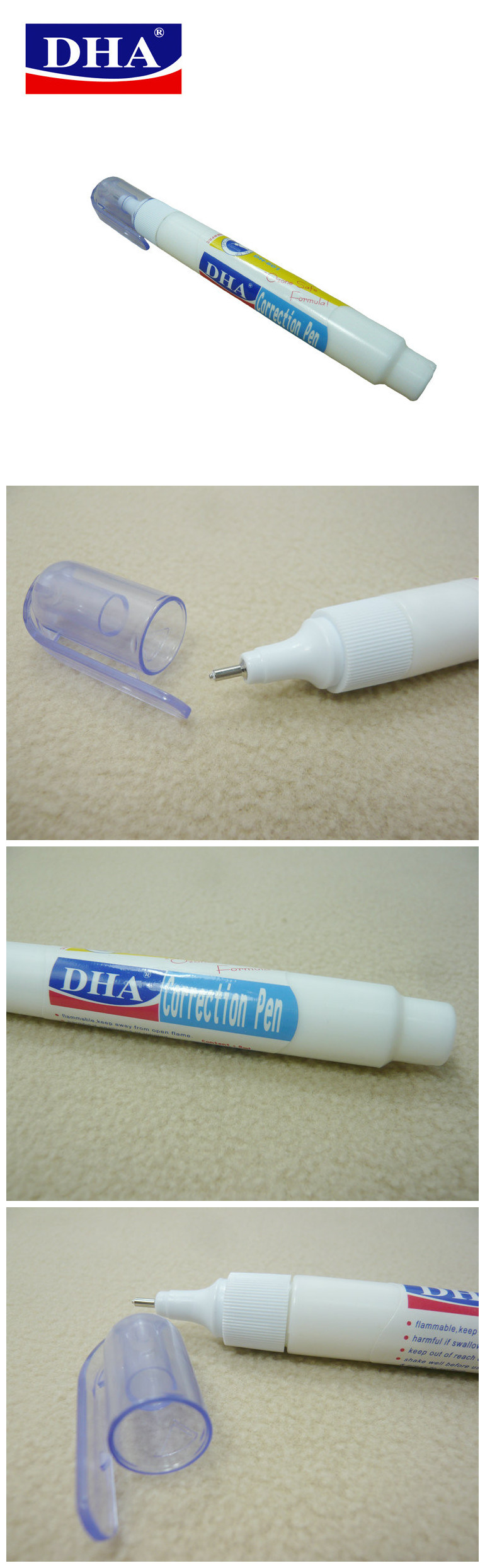 Colorful Correction Liquid Pen Manufaturer (DH-801)