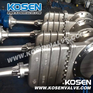 Gas Non-Rising Stem Knife Gate Valves